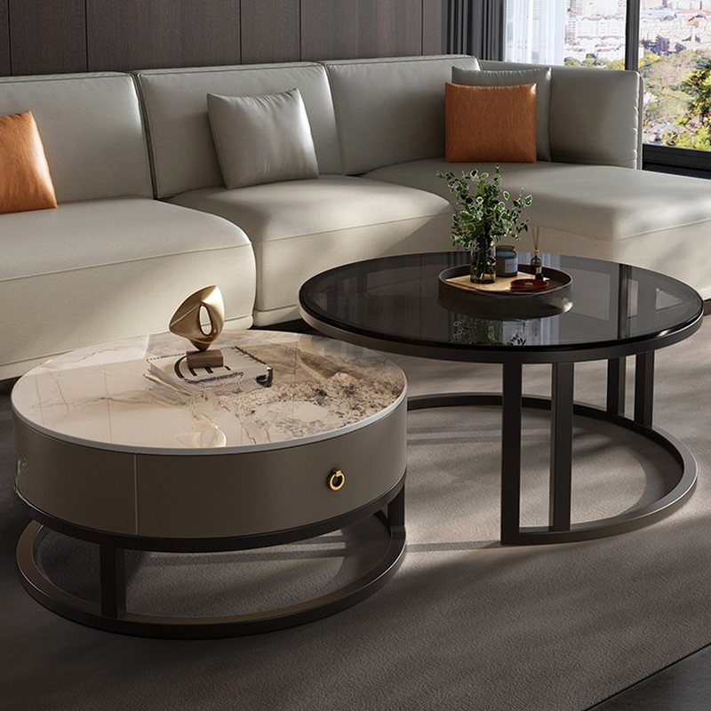 Nested Frame-Based Rounded Accent Table - image 4