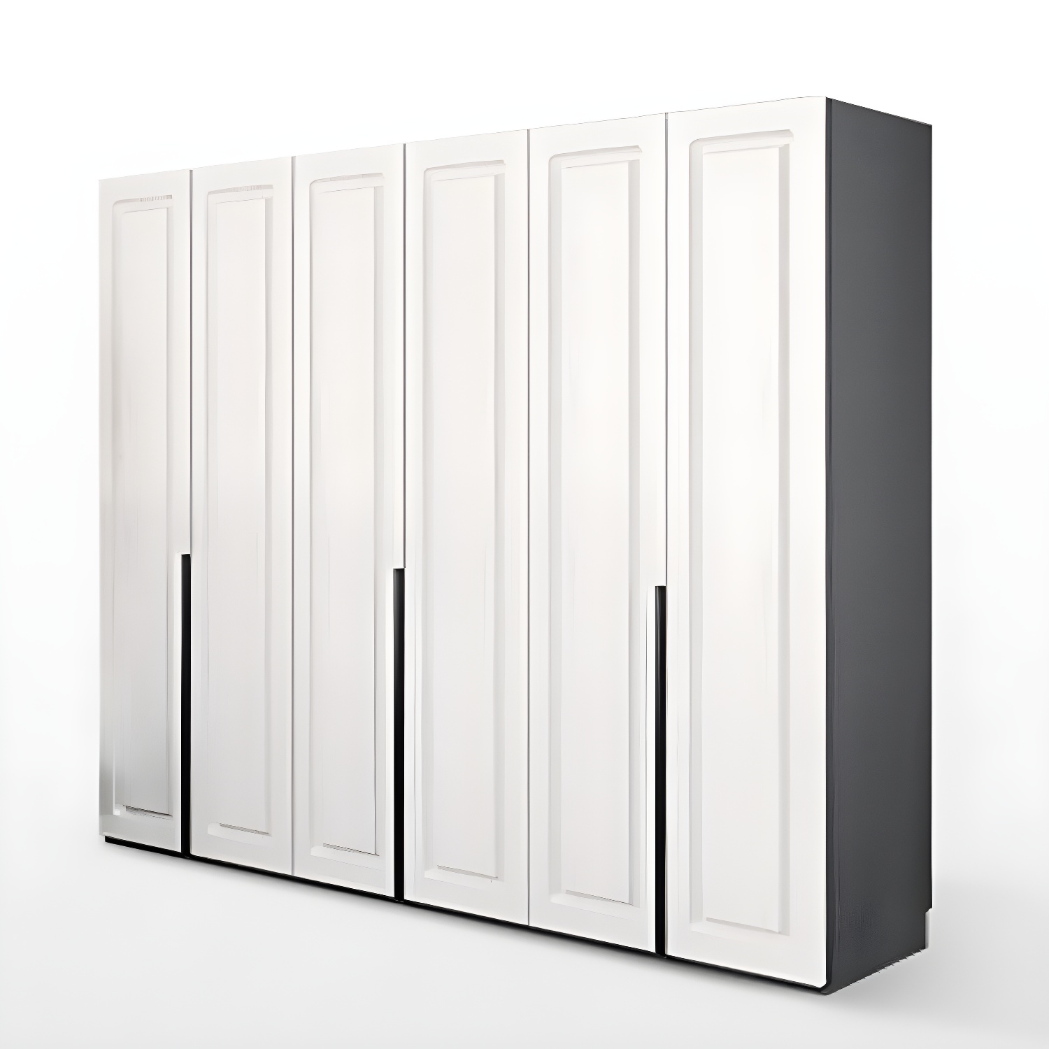 Modern Style Wooden Wardrobe Soft Close Door Wardrobe Closet with Drawer - image 6