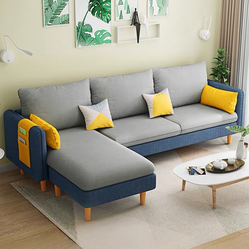 Modern L-Shape Reversible Sofa Recliner with Pine Frame and Storage - image 3