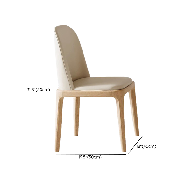 Dining Table Set with Slate Stone Fixed Table, Padded Chair Back for 6 People in White - image 12