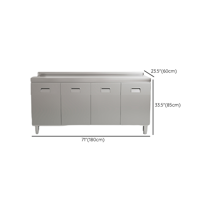 Metallic Alloy Countertop Kitchen Storage for Culinary Space - image 13