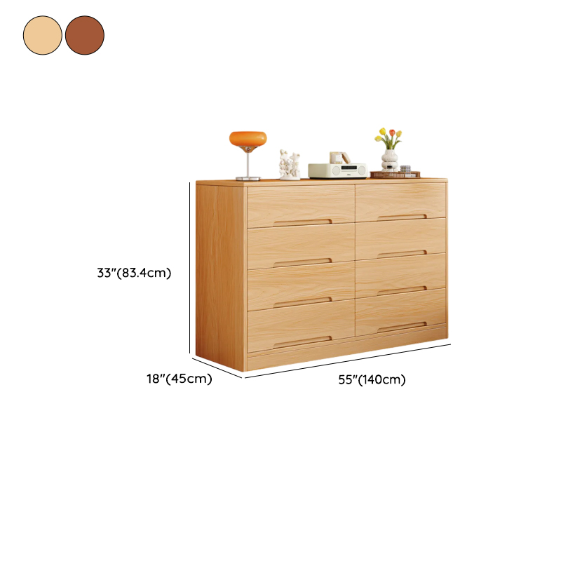 Art Deco Pine Wood Double Dresser/Lingerie Chest/Bachelor Chest with 6 Drawers/5 Drawers/8 Drawers, Vertical/Horizontal Orientation - image 20