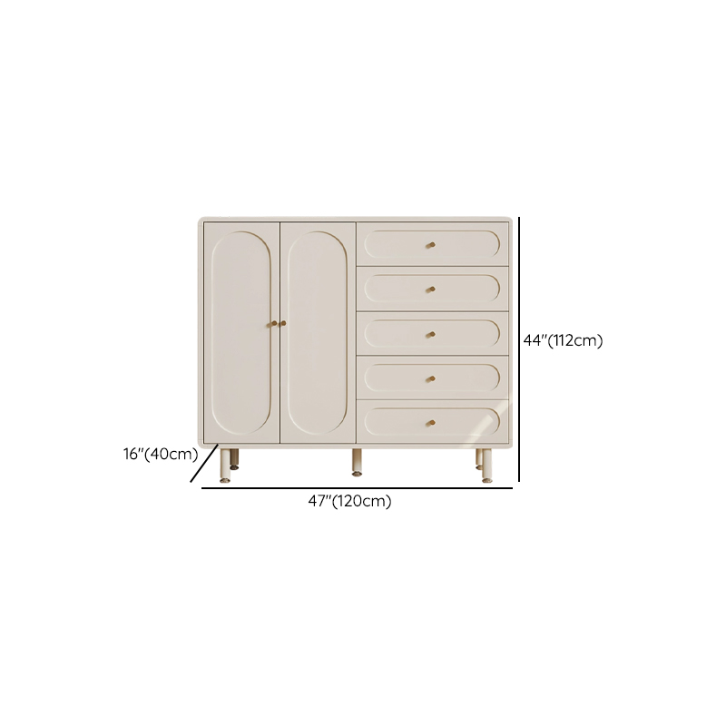 Contemporary Parlor Combo Dresser with 3 Interior Shelves - image 12