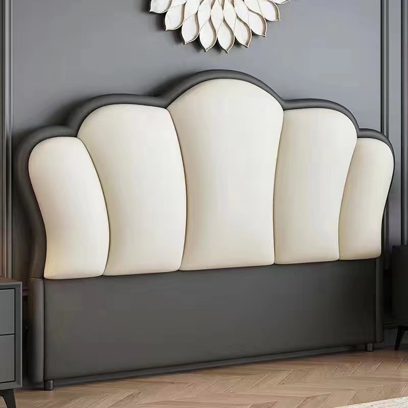 Contemporary Free-standing Standard Full(54"W x 75"L)/Twin(38"W x 75"L) Portman Panel No Distressing With Legs in Wood - image 3