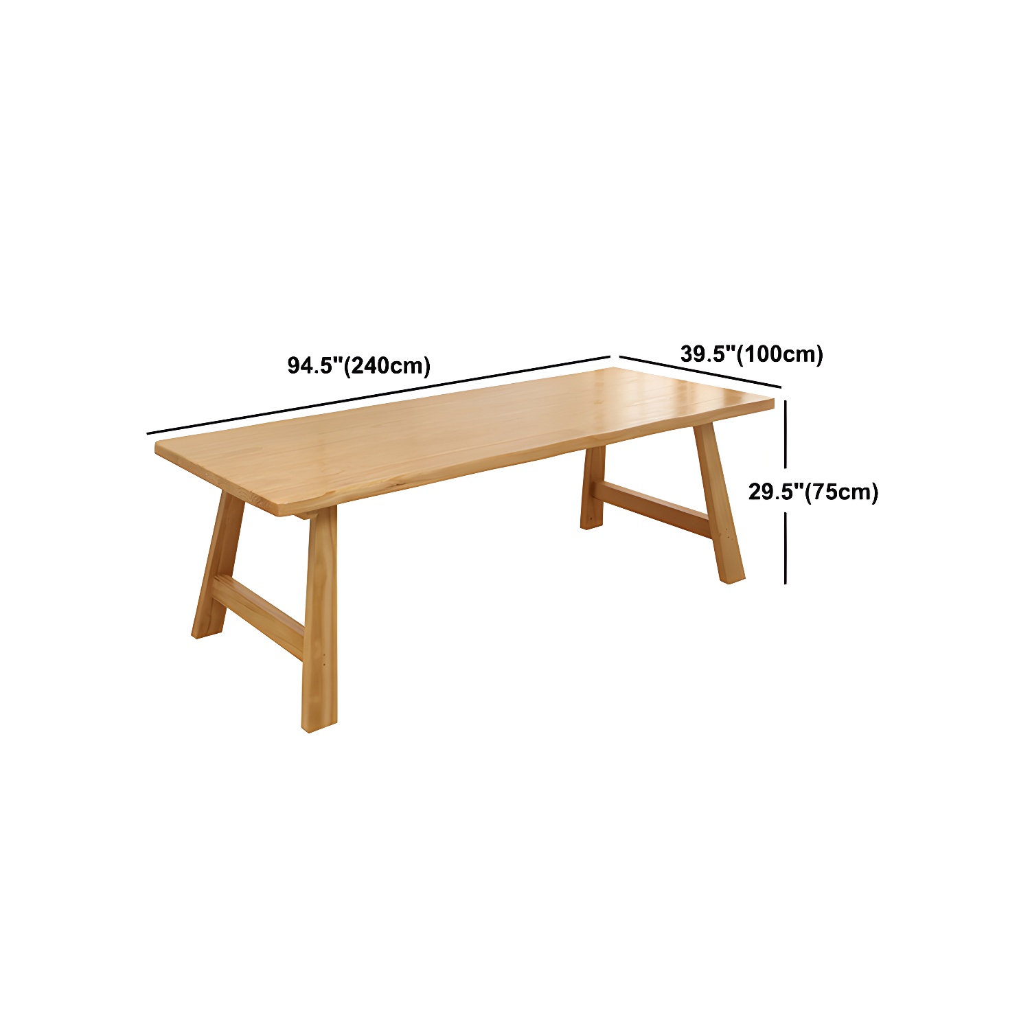 Home Pine Dining Room Set 1/2/5/7 Pieces Modern Dining Room Table Set - image 16