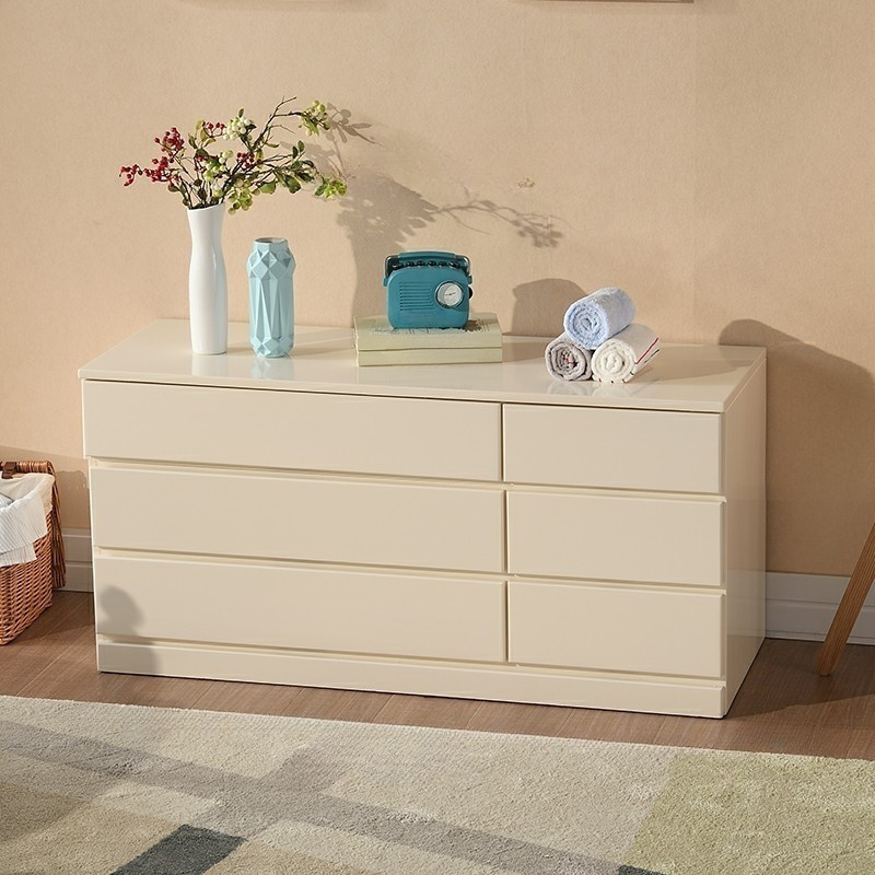 Elegant Medium Wood Scandinavian Dresser with Self-Close Drawers - image 2