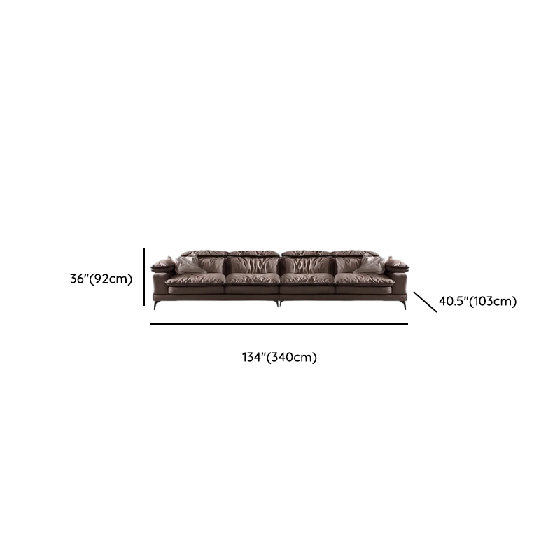 Cocoa Straight/L-Shape Horizontal/Left Hand Facing Sofa Couch/Sofa Recliner in a Contemporary Style - image 14