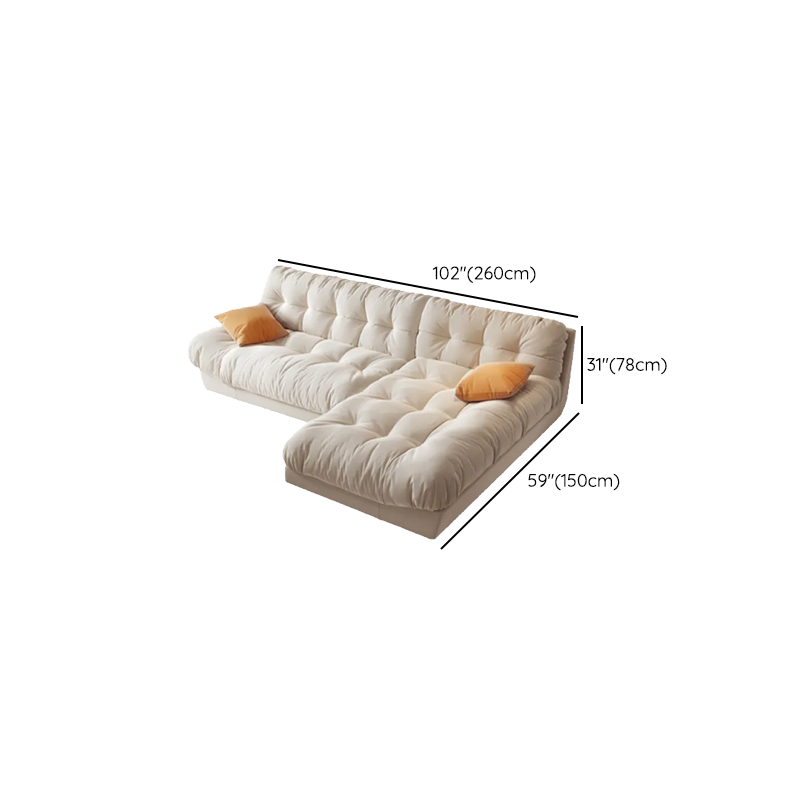 L-Shape/Straight Sofa/Sofa Chaise with Right/Horizontal Orientation and Stitch-tufted Detailing - image 8