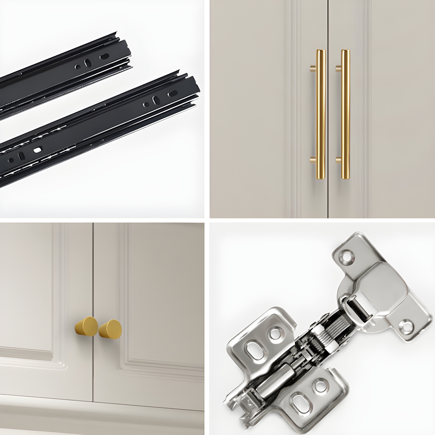 Modern Style Wooden Wardrobe White Colour Soft Close Drawer Wardrobe Closet - image 12