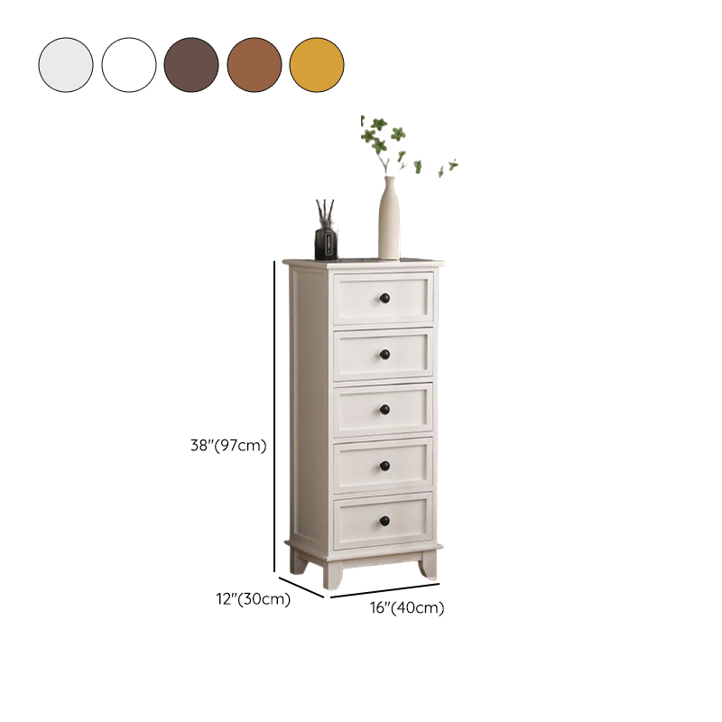 Trendy Cocoa/White/Lemon Color Lumber Rectangle Decorative Cabinet with 6 Drawers/5 Drawers/4 Drawers - image 15