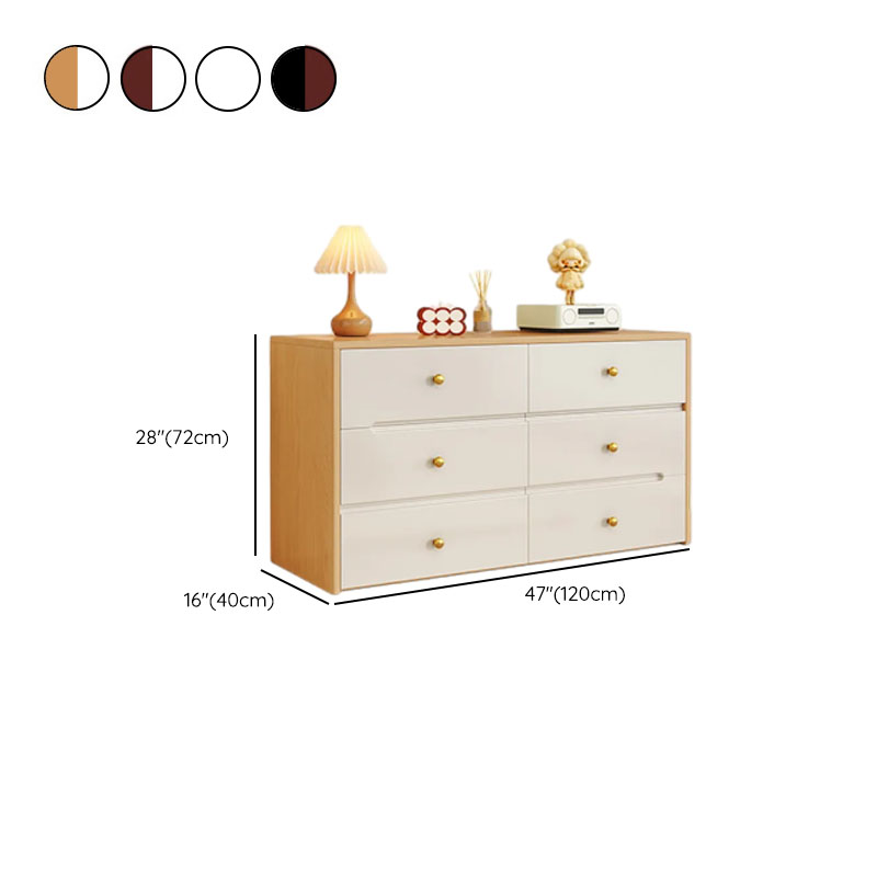 Simplistic Raw Wood Double Dresser/Bachelor Chest with 6/8/5 Drawers in Horizontal/Vertical Orientation - image 18