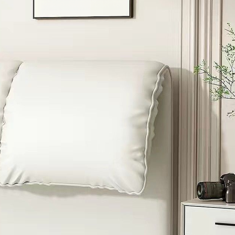 Art Deco Style Panel Headboard in Pine Wood with No Distressing, Rectangle Shape for Full/Queen/Twin XL Bed, Cotton Upholstery, Standard Height - image 12
