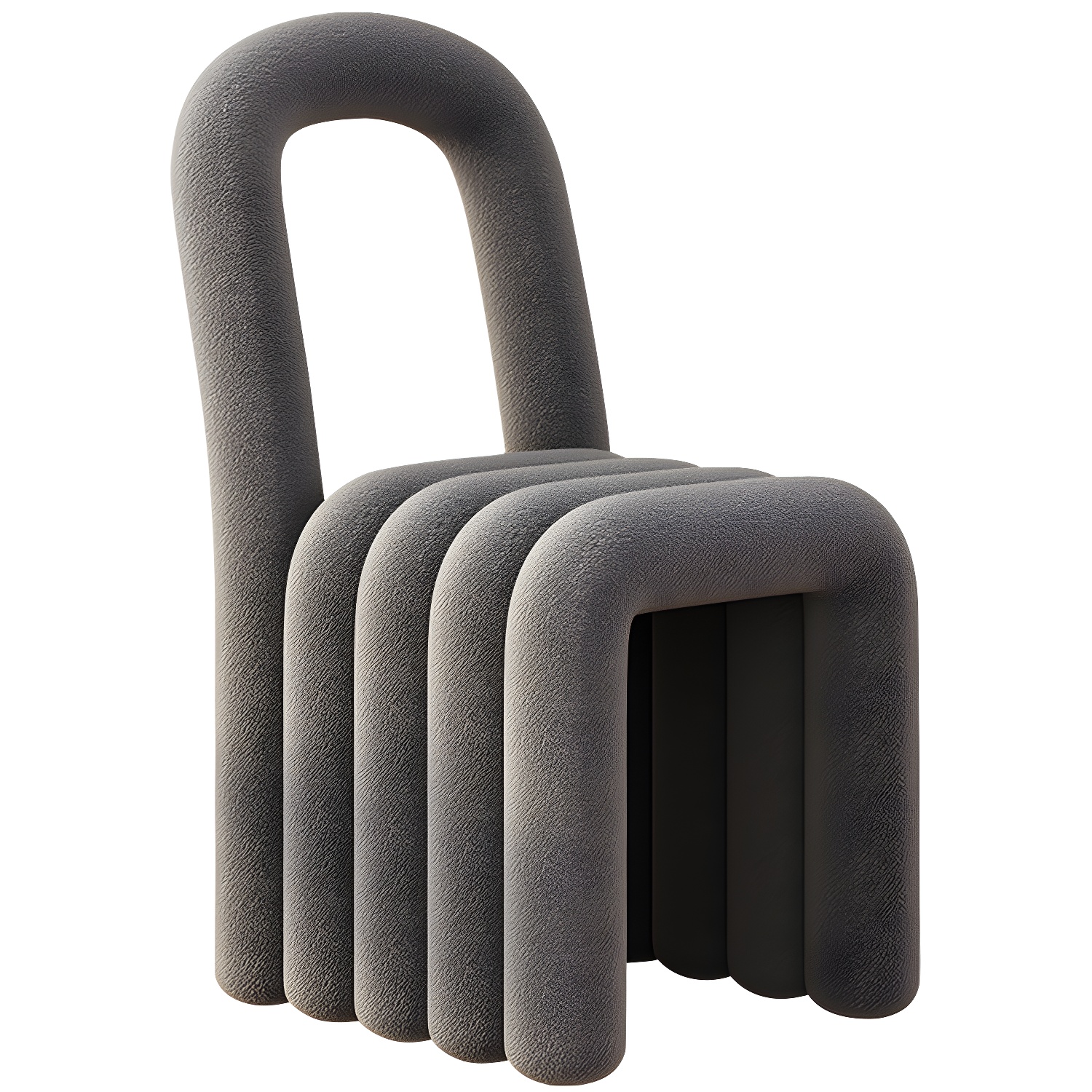 Velvet Designer Style Living Room Side Chair Open Back Dining Side Chair - image 5