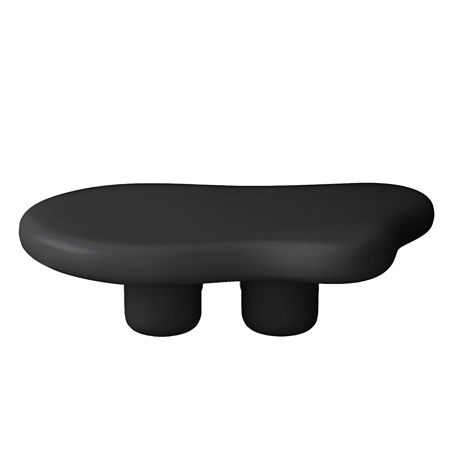 Solid Wood 4 Legs Coffee Table Minimalist Modern Coffee Table