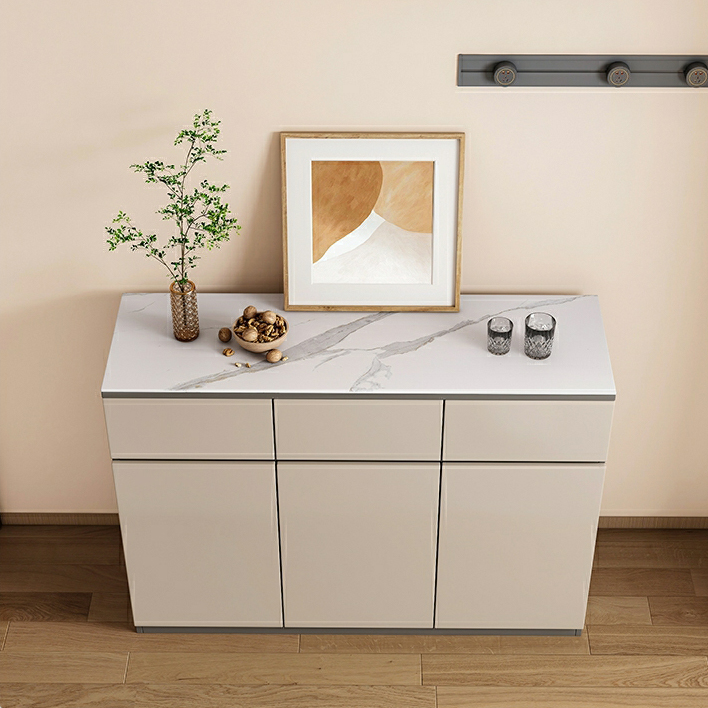 50'' Modern Wood Sideboard/Credenza with Drawers, Cabinets, and Non-adjustable Shelves - image 6