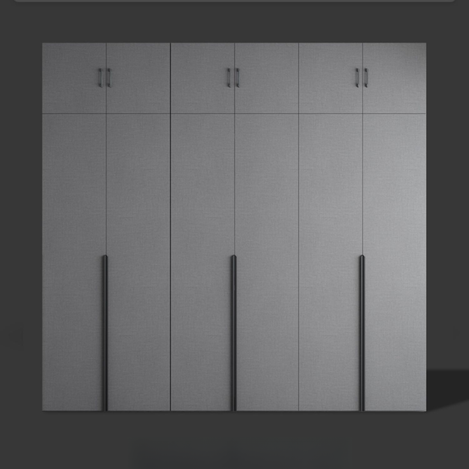 Trendy Dove Grey Wooden Wardrobe with Interior Shelves, Soft Close Door & Hanging Rod - image 20