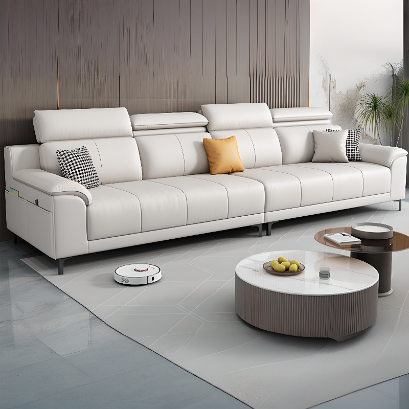 Straight/L-Shape Sofa/Corner Sectional with Horizontal/Left Orientation