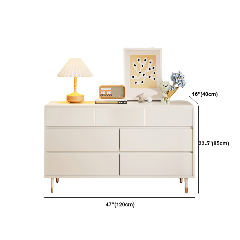 Modern White Wood Dressers with Soft-Close Drawers , Shelves Not Included - image 15
