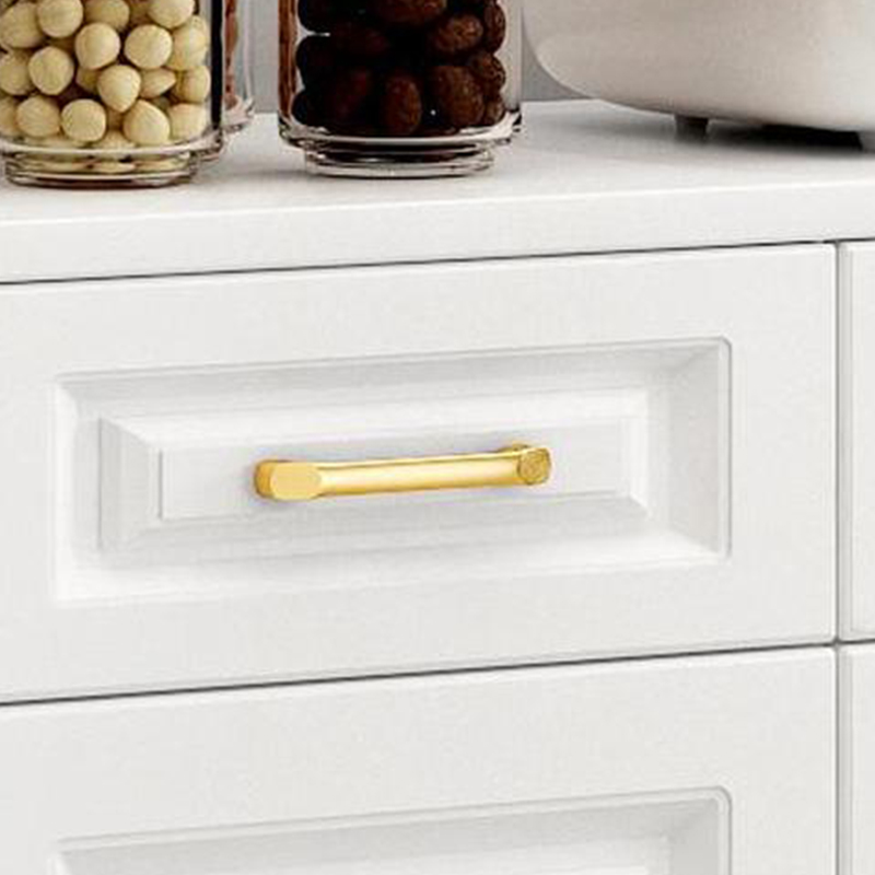 Modern Wood Sideboard Credenza with Drawers and Interior Shelves - image 14