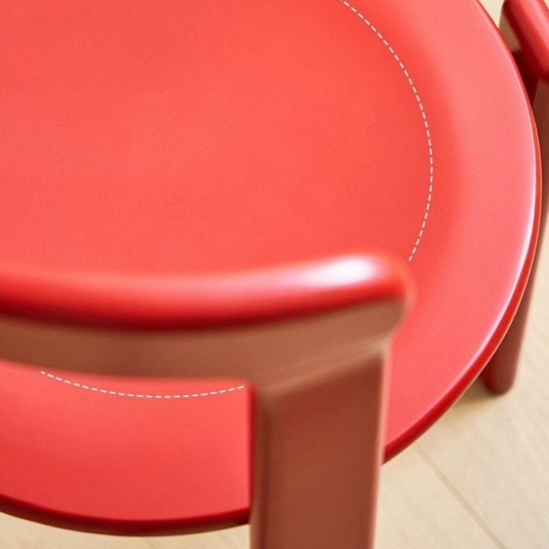 Solid Wood Armless Dining Chair with Open Back for Living Room - image 9
