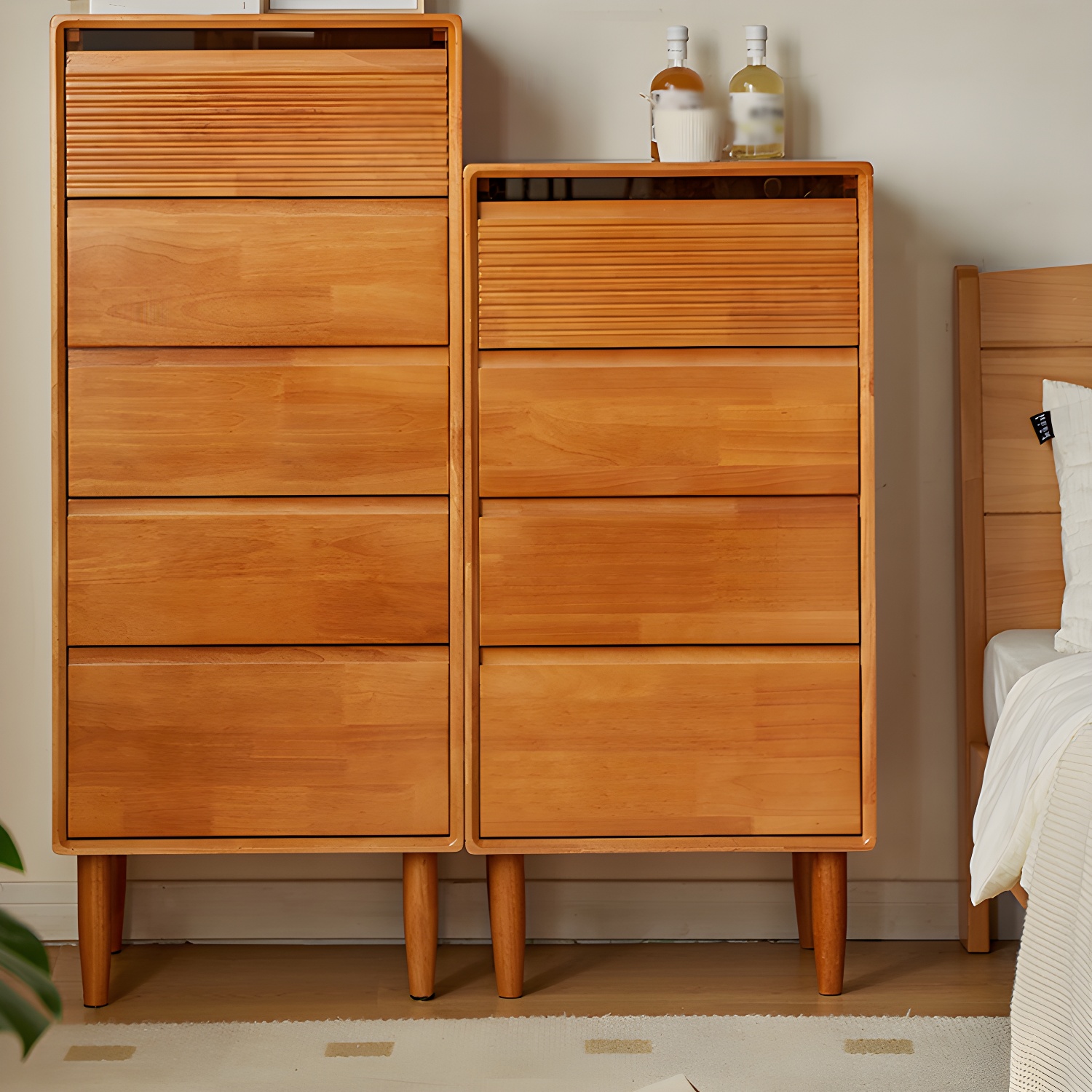 Cabinetry Concept Modern Wood Dresser with Drawers in Narrow Width - image 7