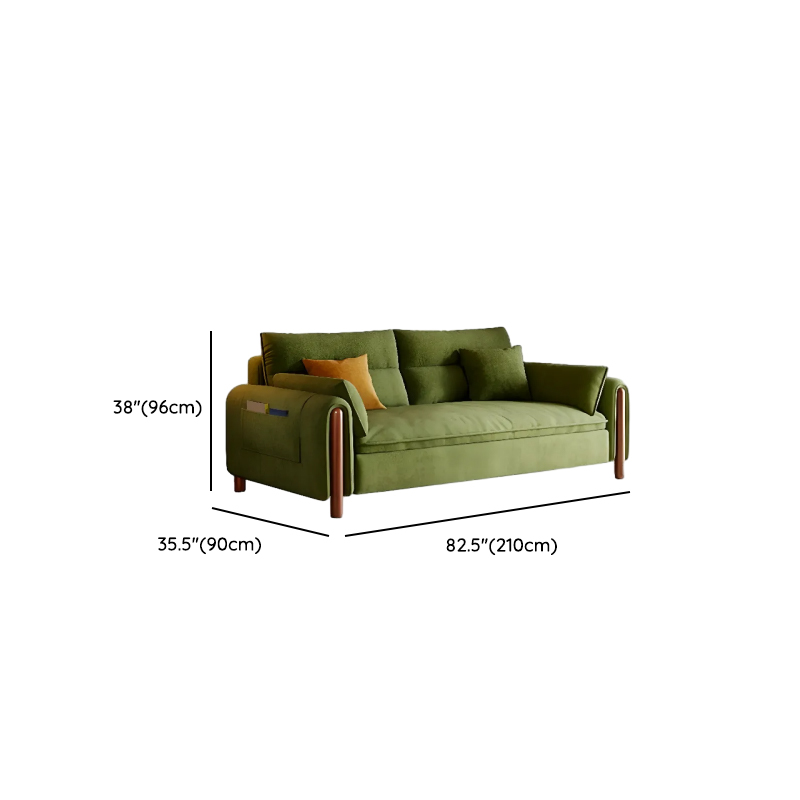 Straight/L-Shape Olive Green Sofa/Corner Sectional with Horizontal/Left Orientation - image 15