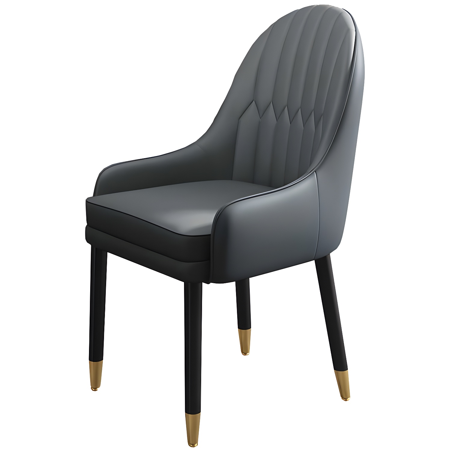 Leather Contemporary Home Side Chair Parsons Chair of 21'' Wide Chairs - image 8