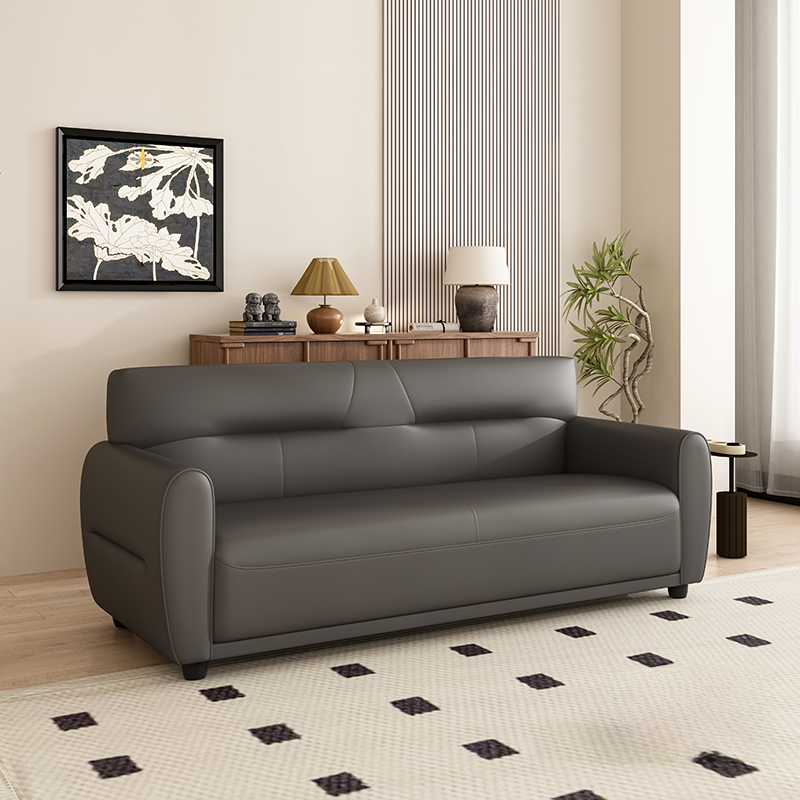 Dark Gray/Sage/Off-White Standard Sofa with Armrest for Drawing Room - image 3