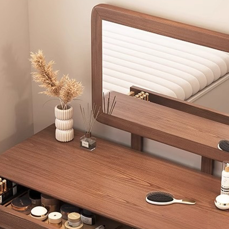 With Desk Antique No floating Push-Pull Makeup Vanity - image 9