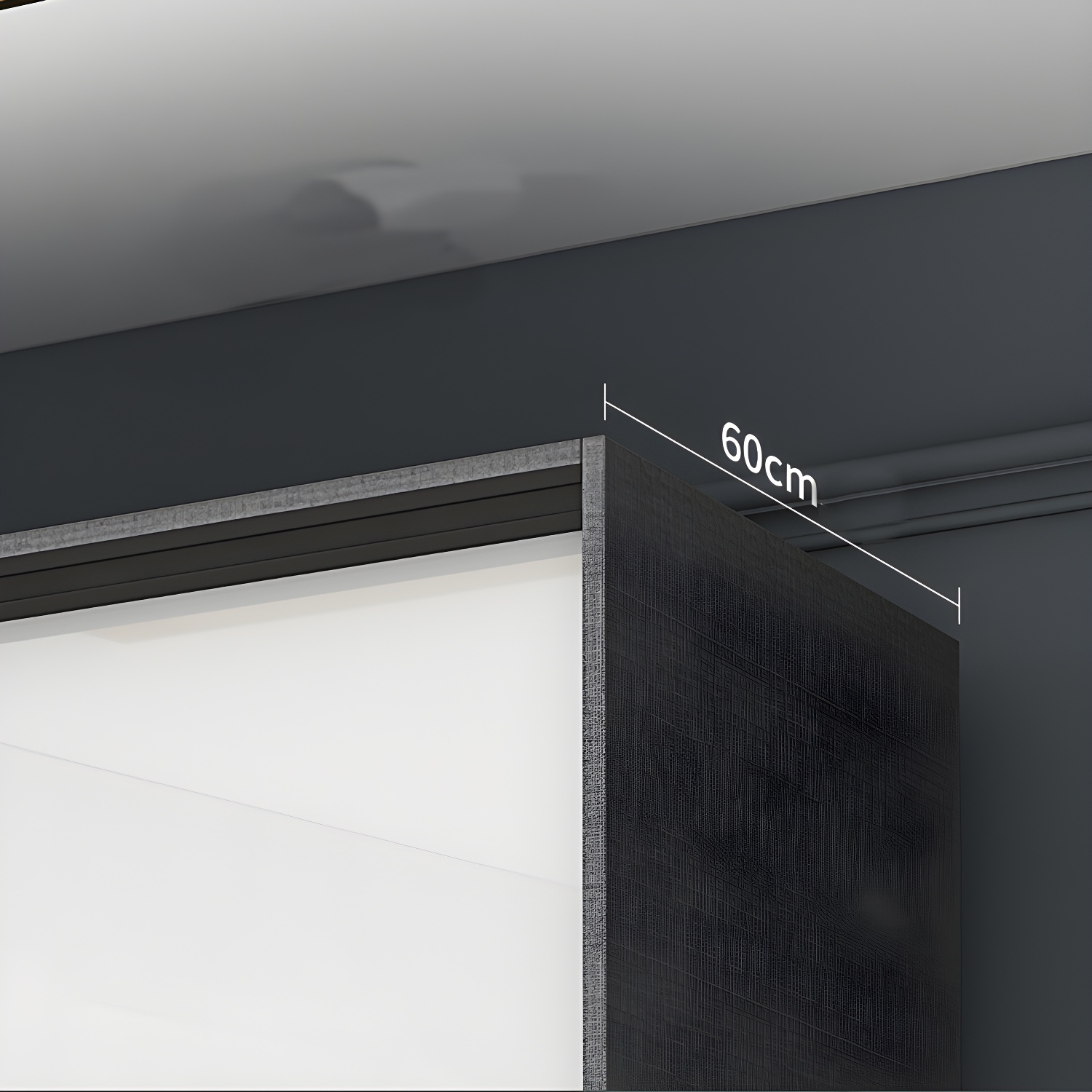 Sliding Engineered Wood Wardrobe Closet Modern Wardrobe Armoire - image 9