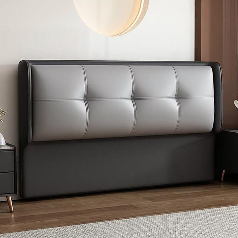 Simplistic No Distressing Queen(60"W x 80"L)/Full(54"W x 75"L)/Twin XL(38"W x 80"L) Standard（36-55“） Rectangular Button-tufted Panel Headboard with Sponge Filling