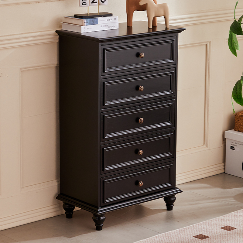 Casual Raw Wood Console Dresser/Semainier with 5/7/9 Drawers in Horizontal/Vertical Orientation - image 5