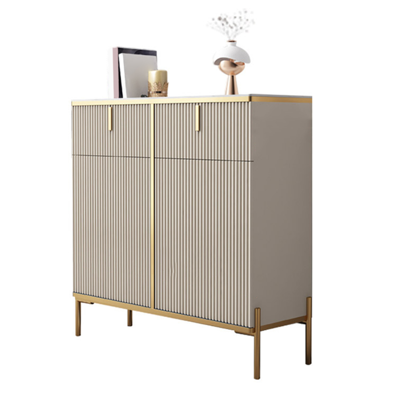 Ground Independent Sideboard for Parlor with Appliance Storage and Worktop in a Modern Style - image 3