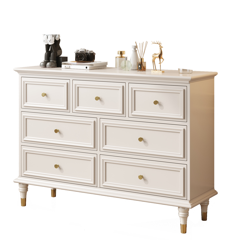 Trendy Natural Wood Console Dresser with 9/7/6 Drawers in Horizontal/Vertical Orientation - image 2