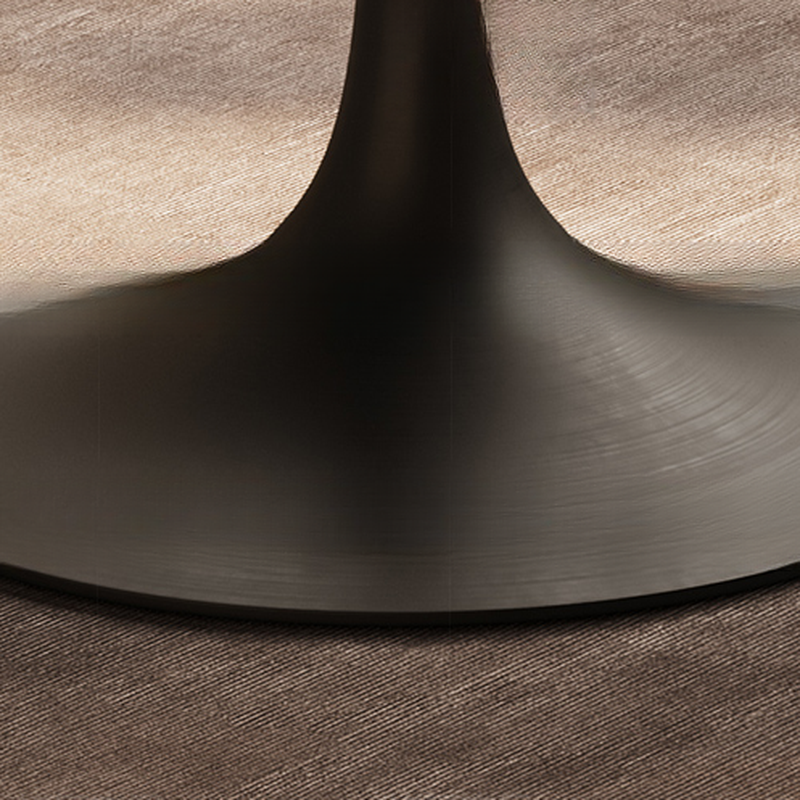 Art Deco Multi-Color Rounded Dining Table with Stone Top, Scratch-immune, Standard Height, Seats 2 - image 12