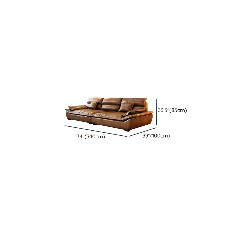 Drawing Room Standard Sofa in Mocha Pu Leather - image 20