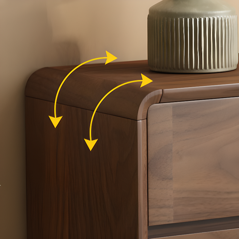 Cocoa Simplistic Natural Wood Double Dresser/Lingerie Chest with 6/9/5 Drawers in Horizontal/Vertical Orientation - image 5