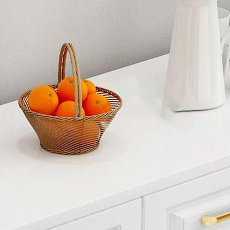 Modern Wood Sideboard Credenza with Drawers and Interior Shelves - image 15