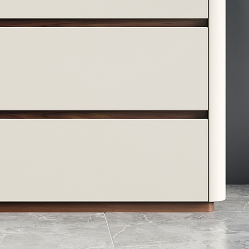 Off-White Simplistic Composite Wood Double Dresser/Bachelor Chest/Lingerie Chest with 8/6/3 Drawers in Horizontal/Vertical Orientation - image 9