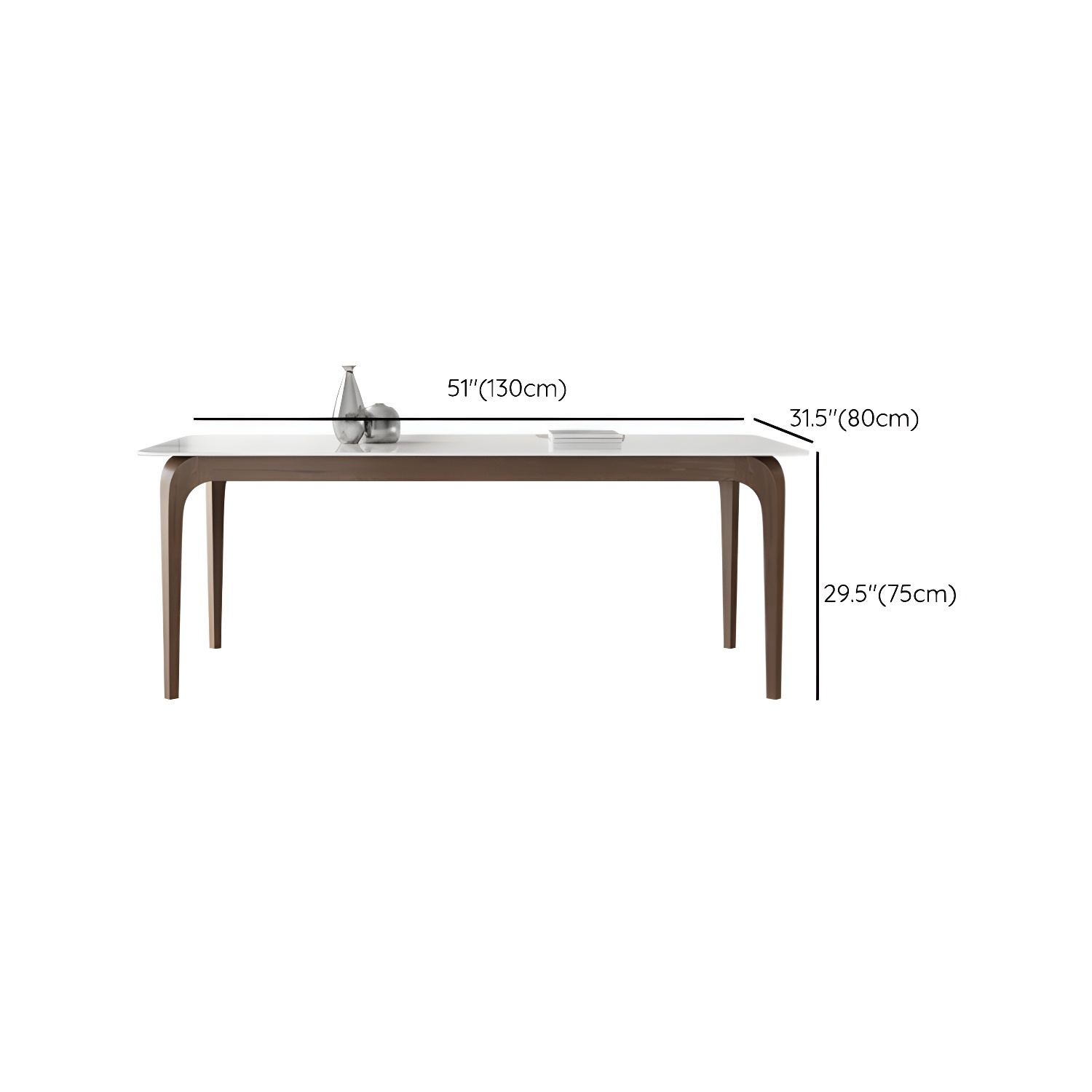 Modern 1/4/5/6/7 Pieces Dining Set Rectangle Stone Dining Table for Kitchen - image 10