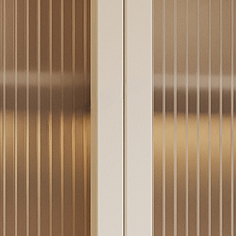 White Minimalist Manufactured Wood Wardrobe Closet with 2 Drawers, Soft Close Door, Interior Shelves, and Clothing Rod - image 3