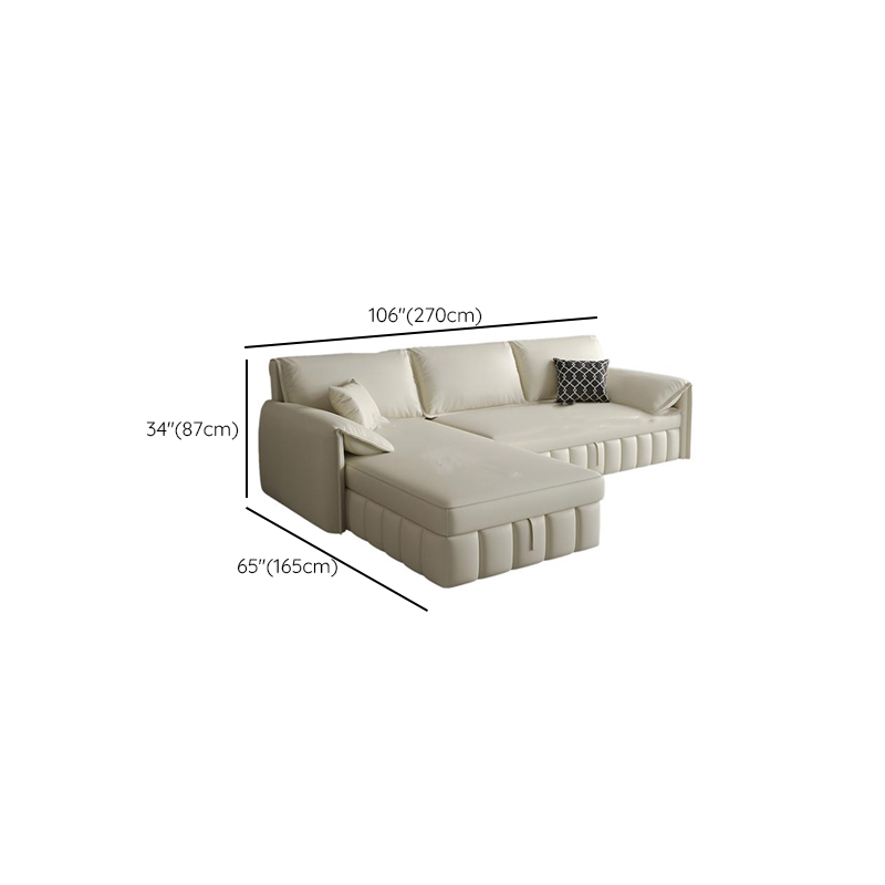 L-Shape/Straight Left Hand Facing/Horizontal Sofa Recliner/Convertible Sofa with Under-seat-storage - image 10