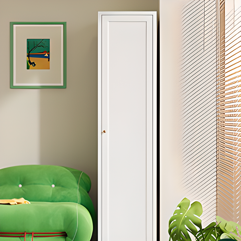 Simplistic Alloy Green/Blue/Pink Almirah with Alterable Shelf and Clothing Rod - image 10