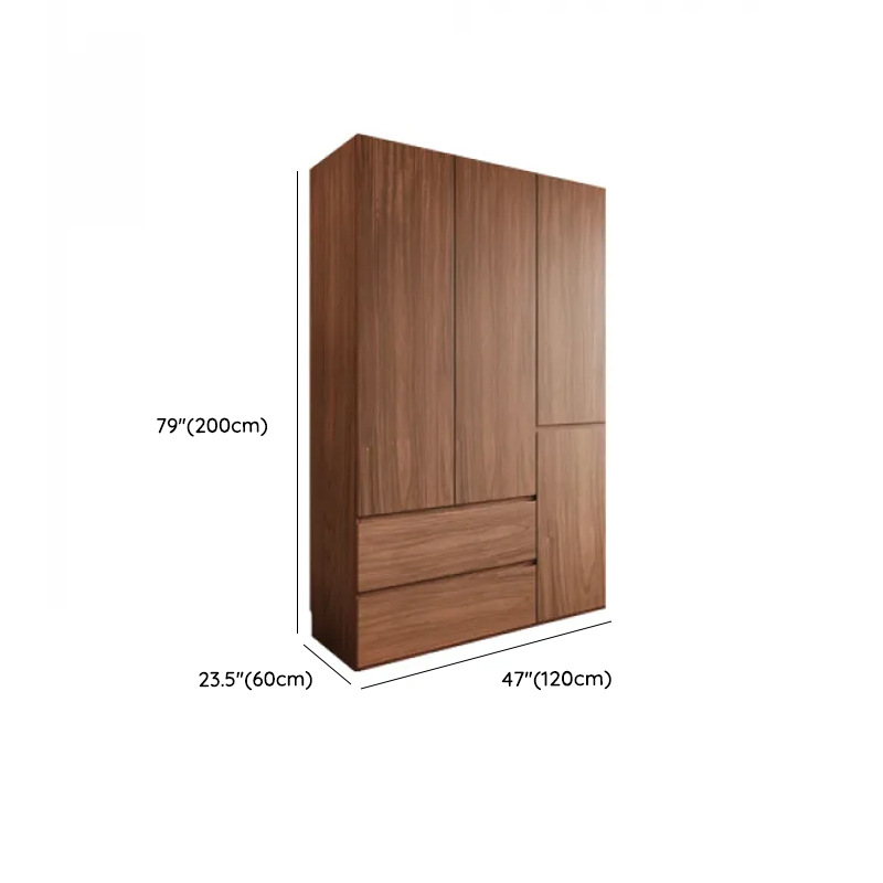 Acorn Minimalist Laminate Independent Wardrobe Closet with Soft Close Drawer, Soft Close Door, and Interior Shelves - image 10