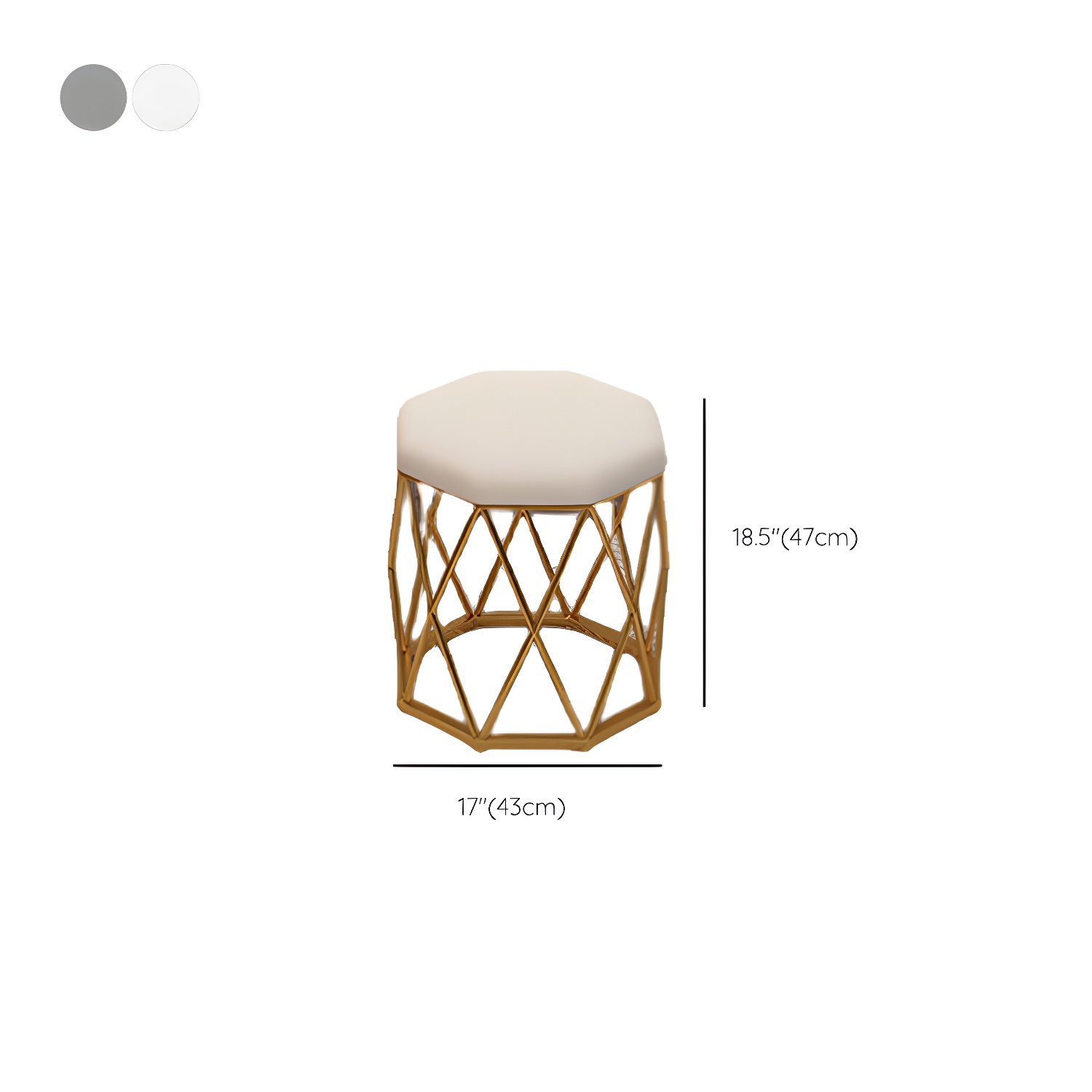 Scandinavian Wooden Vanity Desk in White Modern with Drawers Dressing Table - image 19