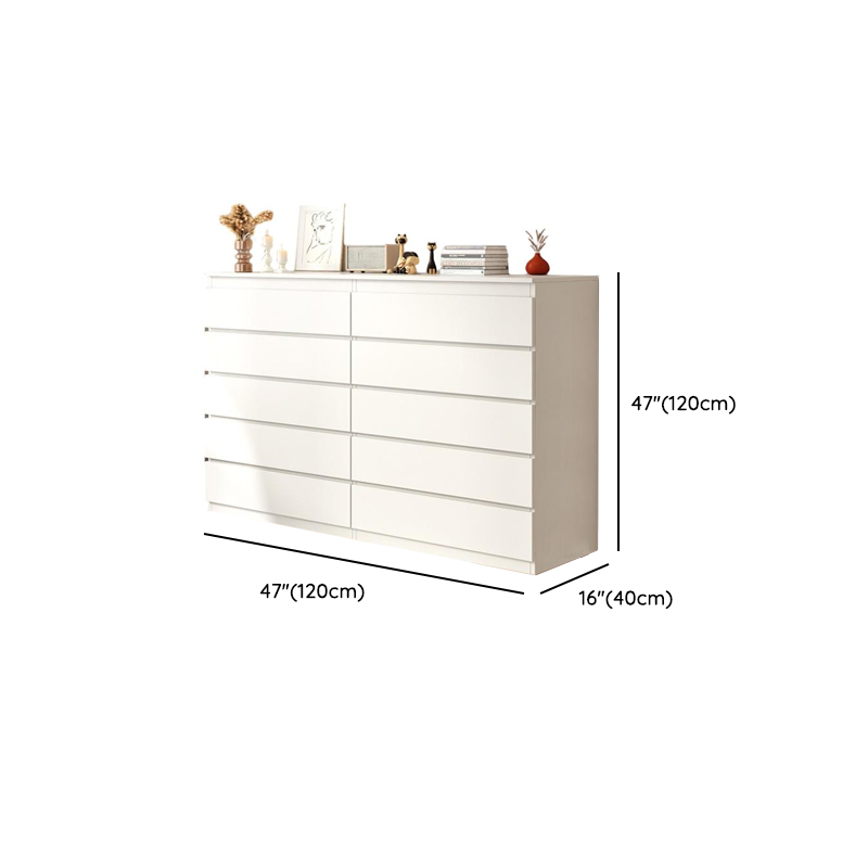 Art Deco White Bleached Wood Vertical/Horizontal Bachelor Chest with Chalk 10 Drawers/8 Drawers/4 Drawers - image 15