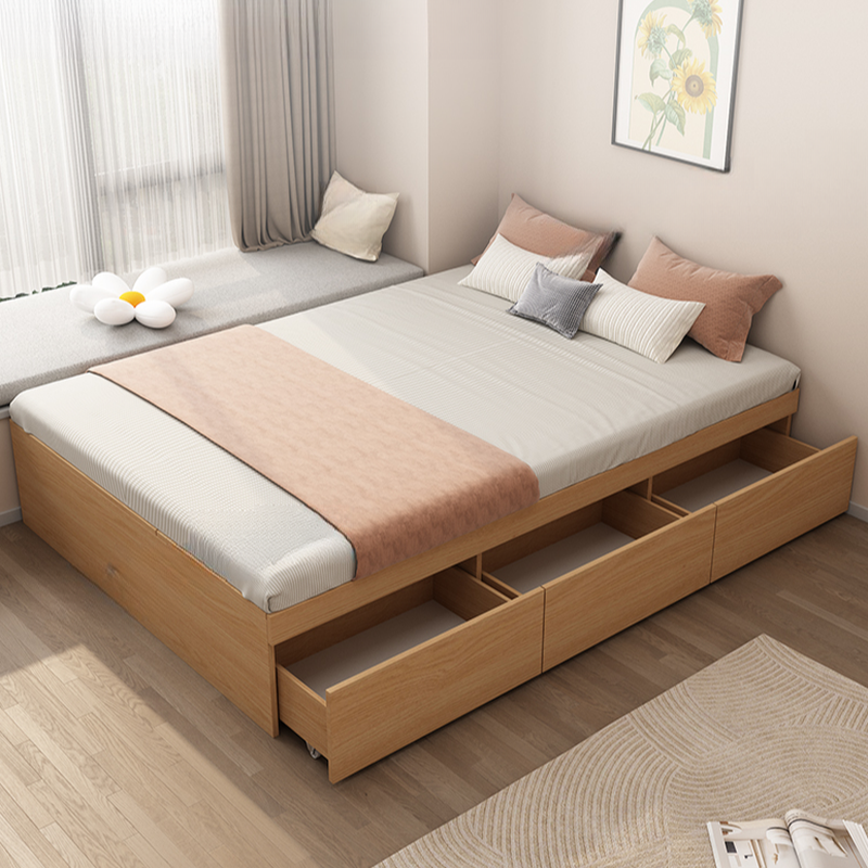 Modern Tatami Bed with 3 Storage Boxes - image 8