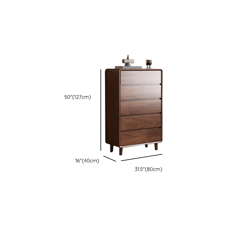 Cocoa Simplistic Natural Wood Double Dresser with 6/9/5 Drawers in Horizontal/Vertical Orientation - image 18