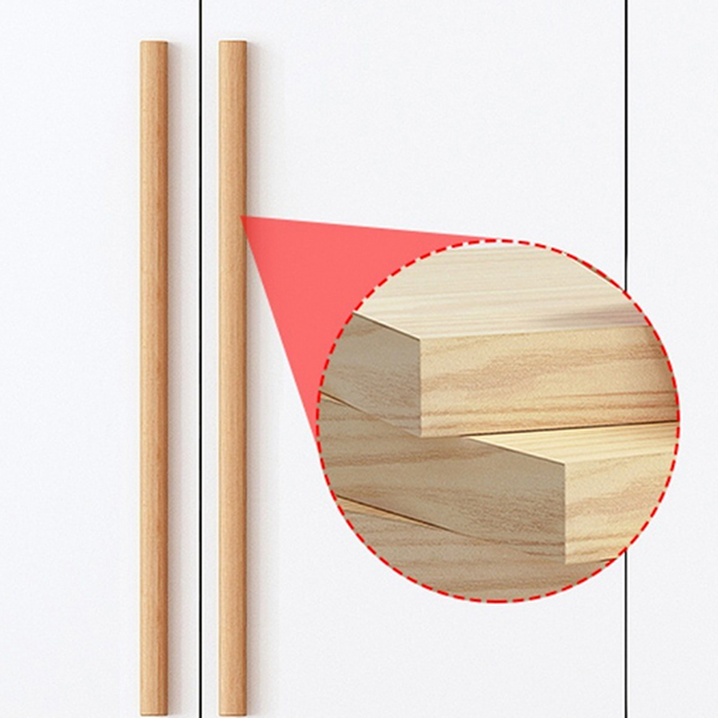 Minimalist Manufactured Wood Wardrobe Closet with Interior Shelves and Clothing Rod - image 7