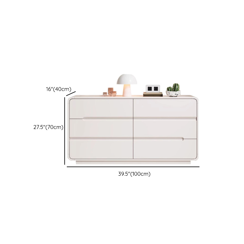 Art Deco White Horizontal/Vertical Bleached Wood Double Dresser/Bachelor Chest with 6 Drawers/8 Drawers/4 Drawers - image 18